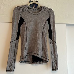 Lululemon long sleeve striped tee